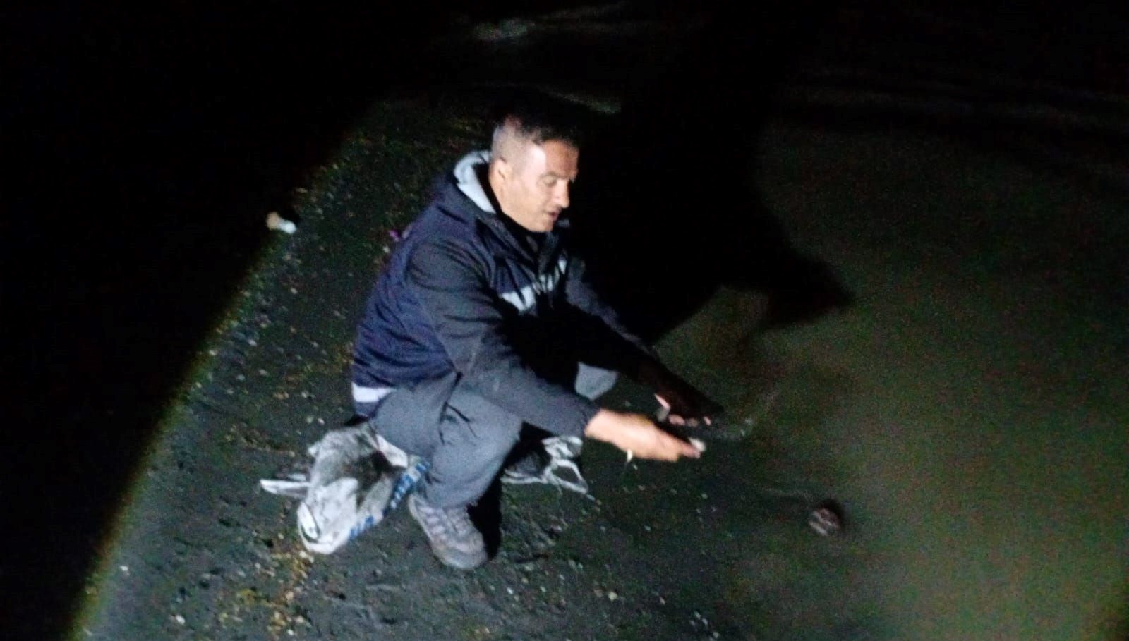60 kilo canlı inci kefali ele geçirildi